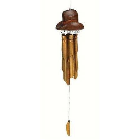 SONGBIRD ESSENTIALS Songbird Essentials SE3361042 Cowboy Hat Bamboo Chime SE3361042
